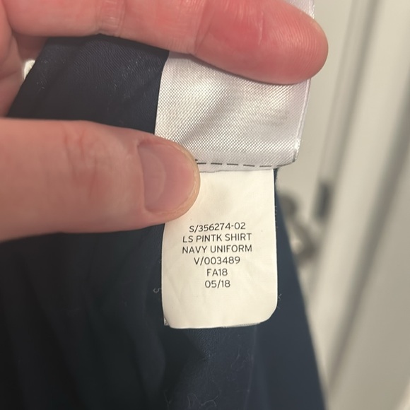 EUC Gap Womens Pintuck Swiss Dot Cotton Blouse - Picture 7 of 8